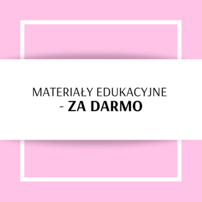 Materiały za darmo